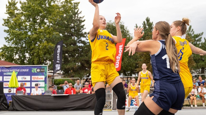 Женская и мужская сборные Украины U-21 проиграли Франции финале 2-го стопа Лиги наций 3х3