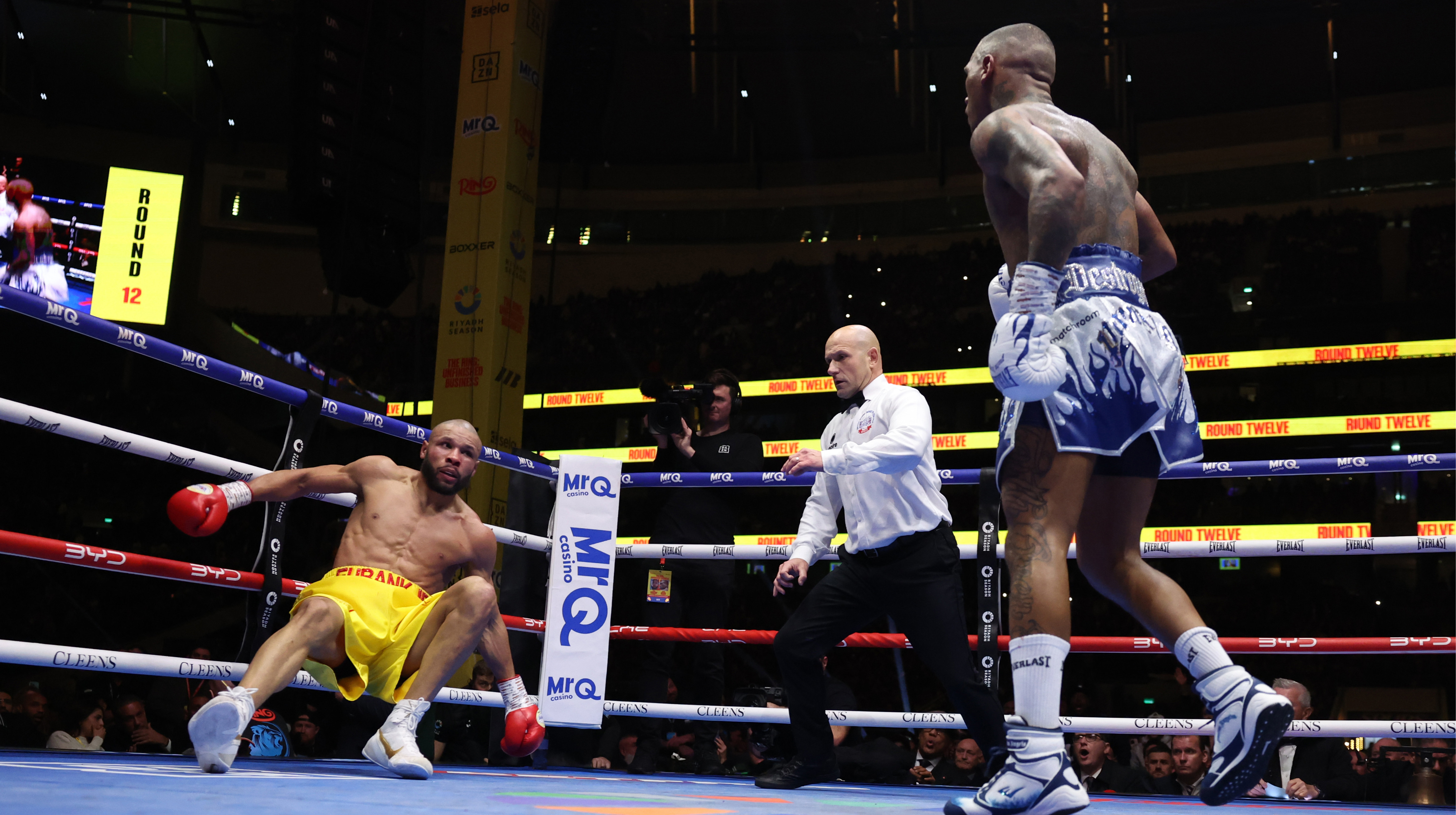 Два нокдауна в последнем раунде: Бенн и Юбенк устроили реванш в Лондоне