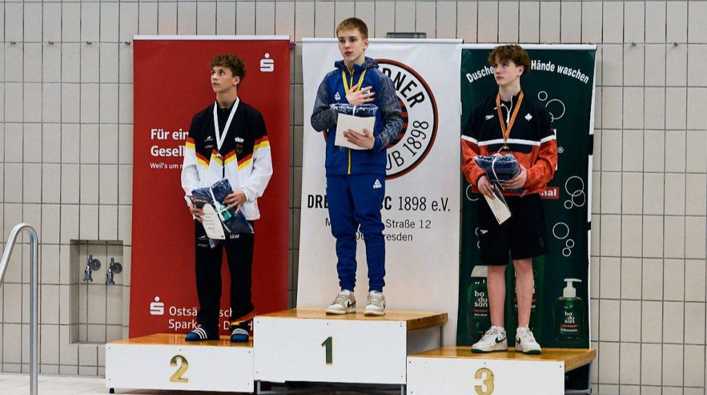 Українські стрибуни у воду вибороли 14 медалей на турнірі в Німеччині