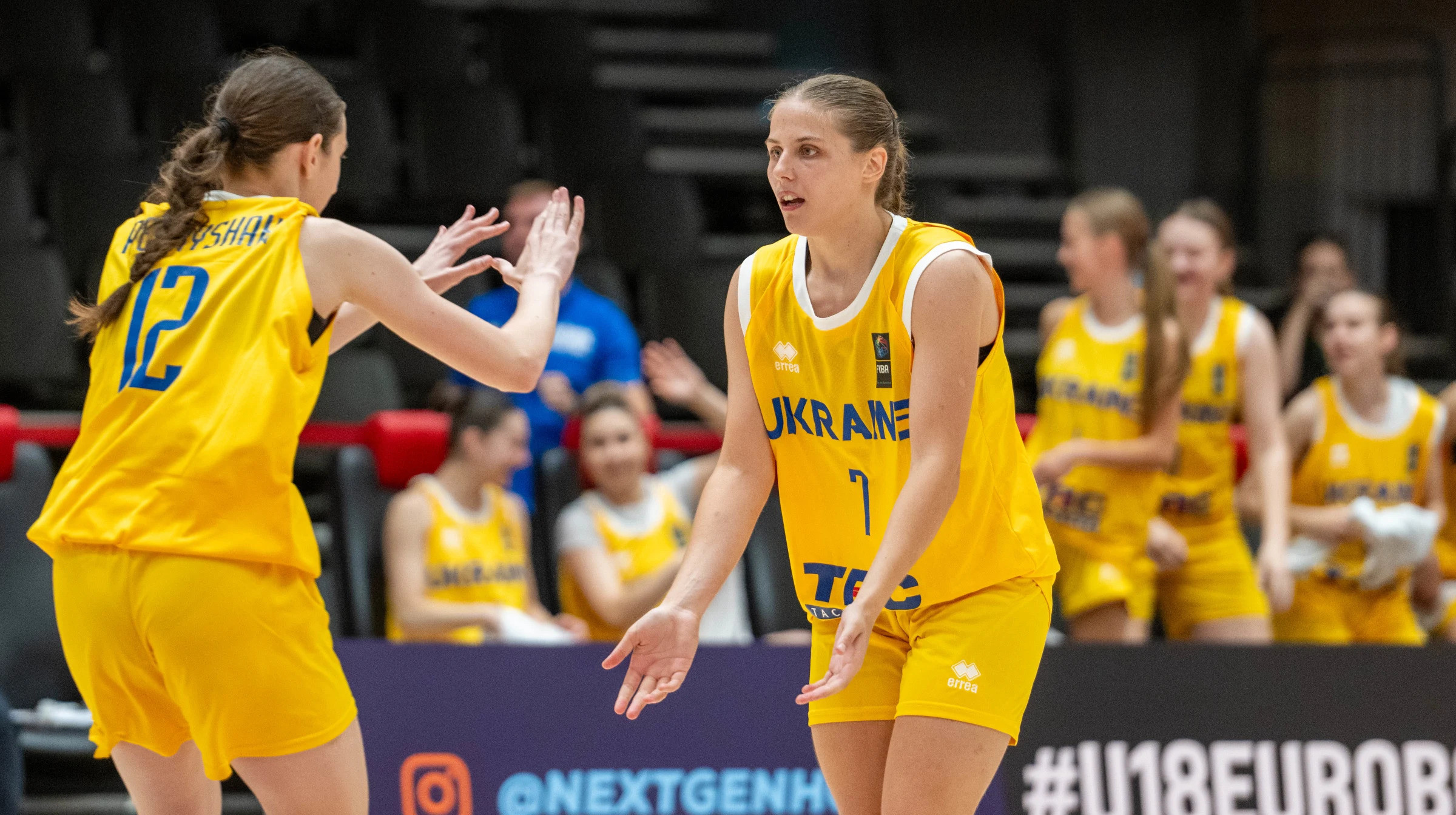 Жіноча збірна України U-18 здобула третю поспіль перемогу на Євробаскеті-2025