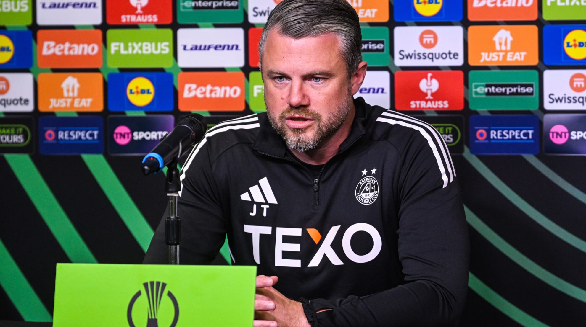 Тренер Абердіна: Шахтар – хороша команда, але ми повинні вірити в себе