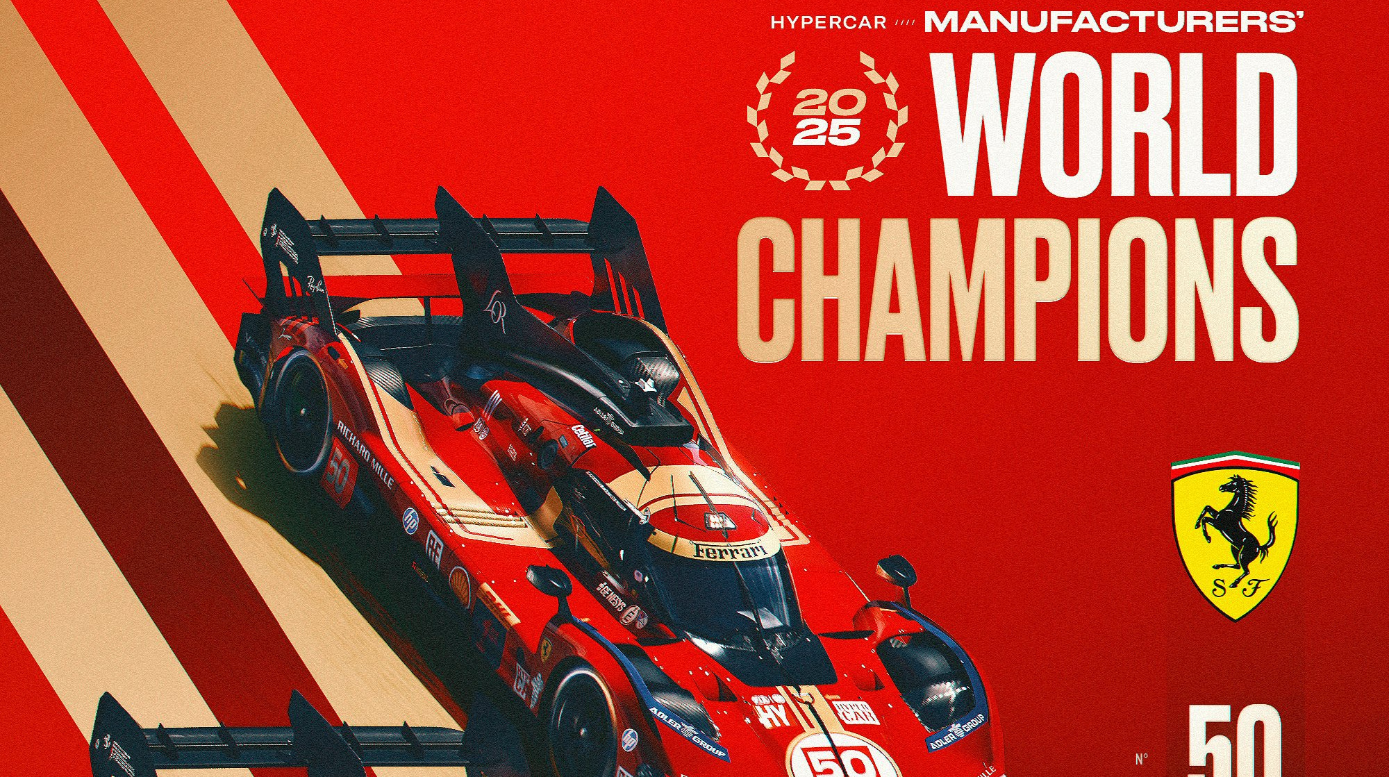 Перший взагалі та перший з 1972 року: експілот Формули-1 допоміг Феррарі виграти дві титули чемпіона WEC