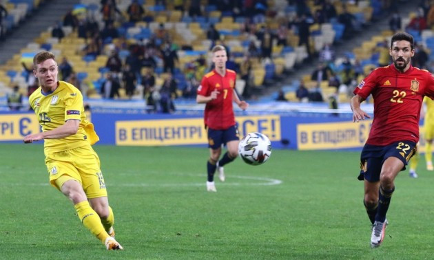 Збірна Україна сенсаційно переграла Іспанію у 4 турі Ліги націй