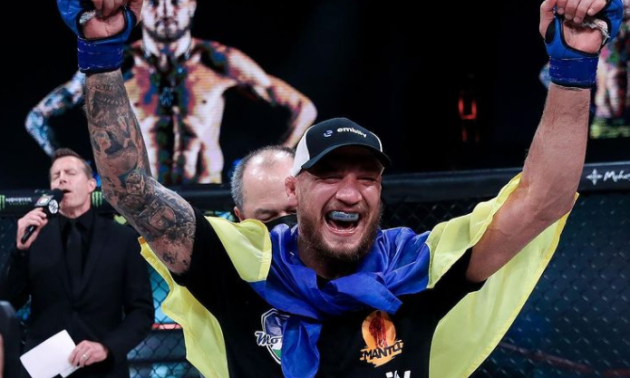 Непереможний Амосов став першим українським чемпіоном Bellator