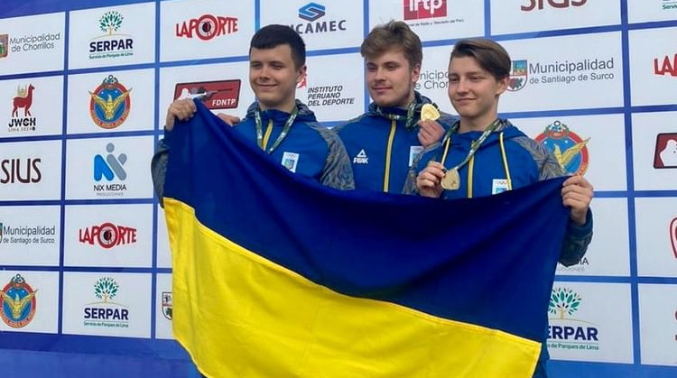 🥇Збірна України здобула перше золото на чемпіонаті світу з кульової стрільби серед юніорів