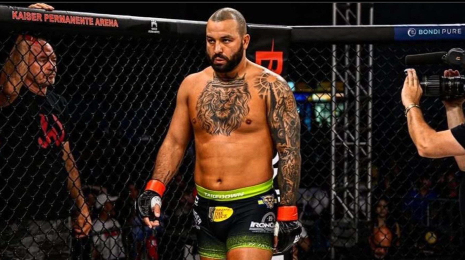 Колишня зірка американського футболу дебютував у UFC з нищівного нокауту у першому раунді