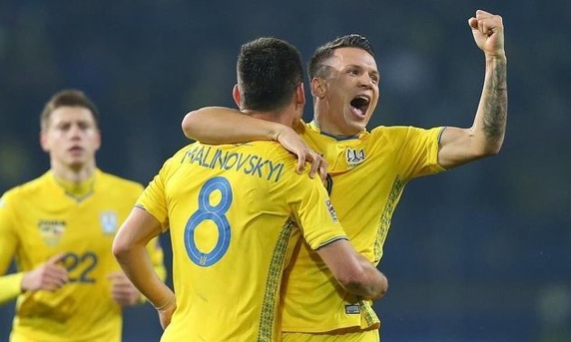 ТОП-5 найкращих голів збірної України у відборі на Євро-2020