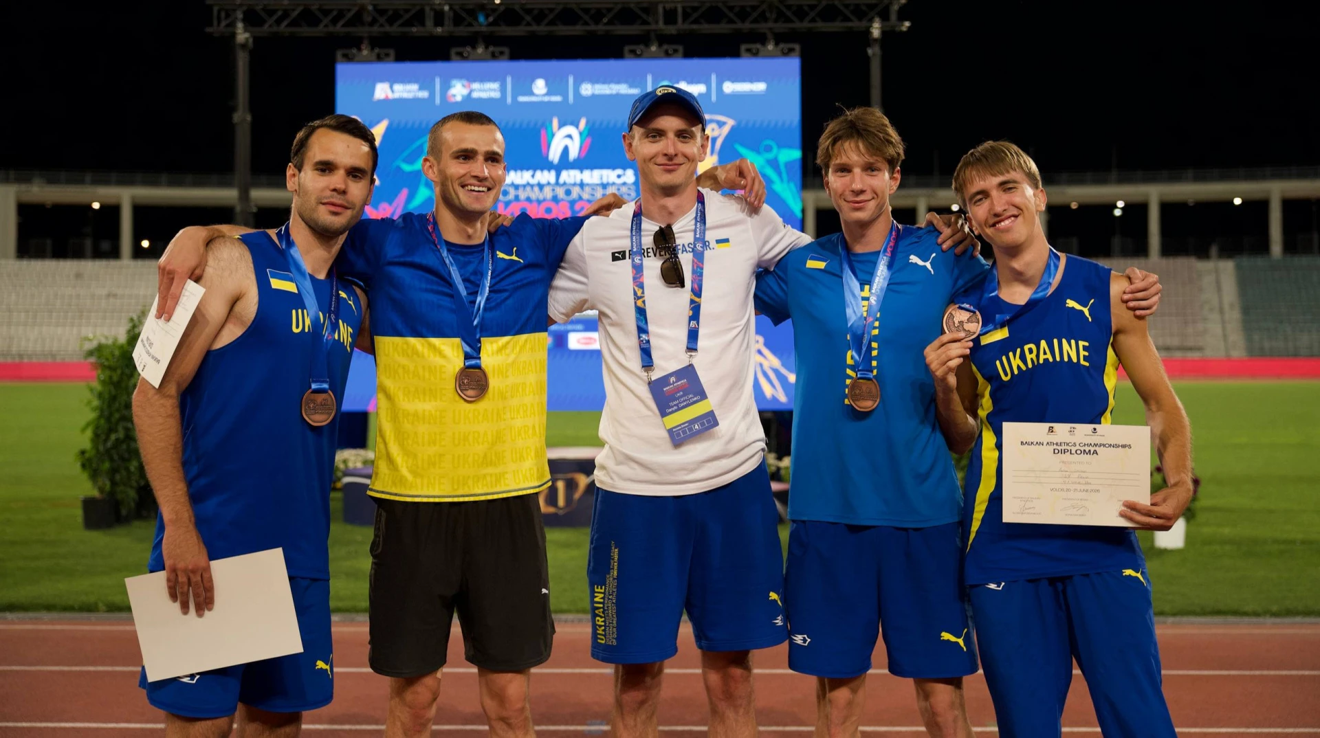 Українські легкоатлети здобули 7 медалей на чемпіонаті Балканської Асоціації
