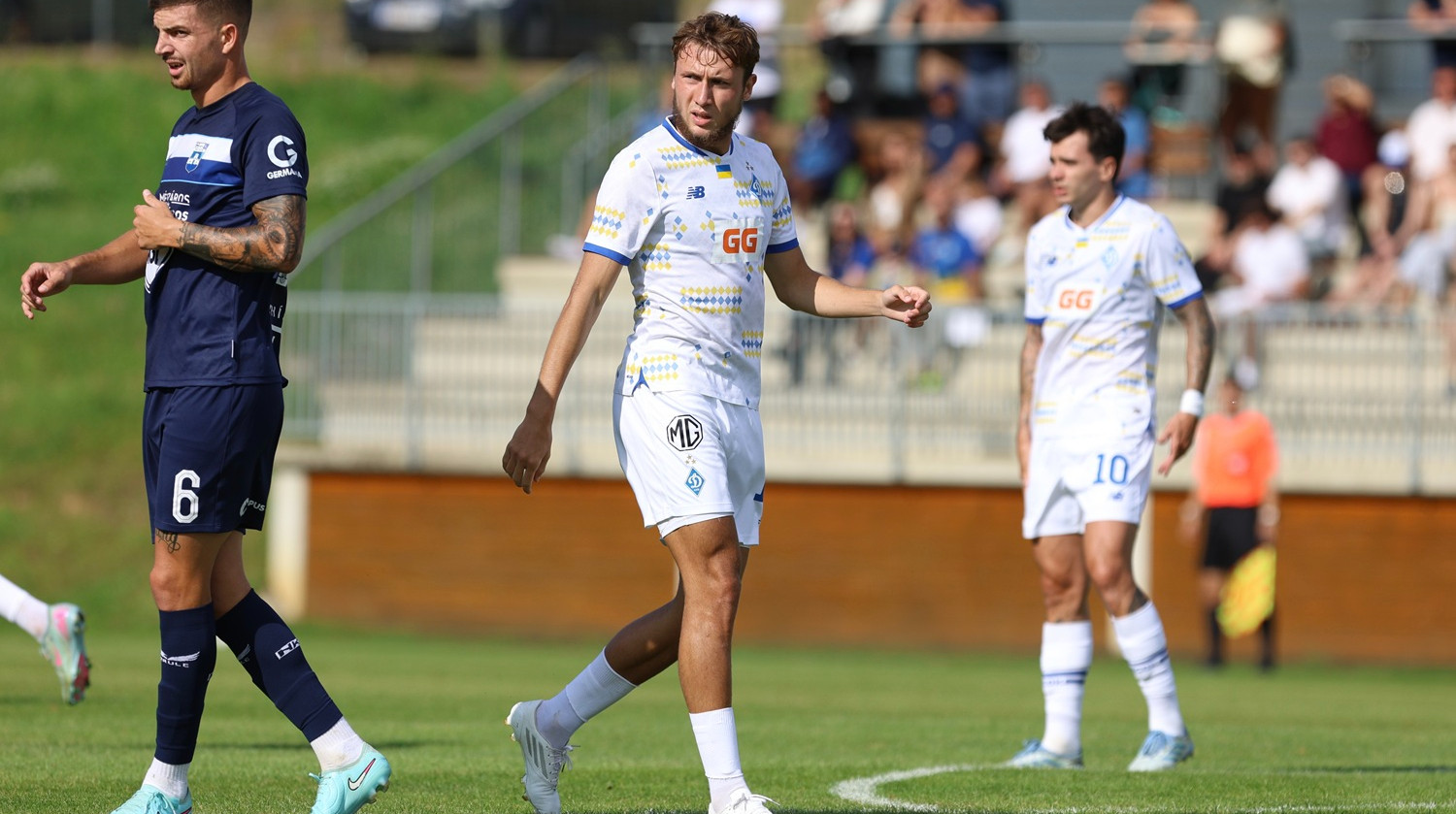 Игру завершили досрочно: Динамо с красной карточкой Шапаренко уступило Осиеку