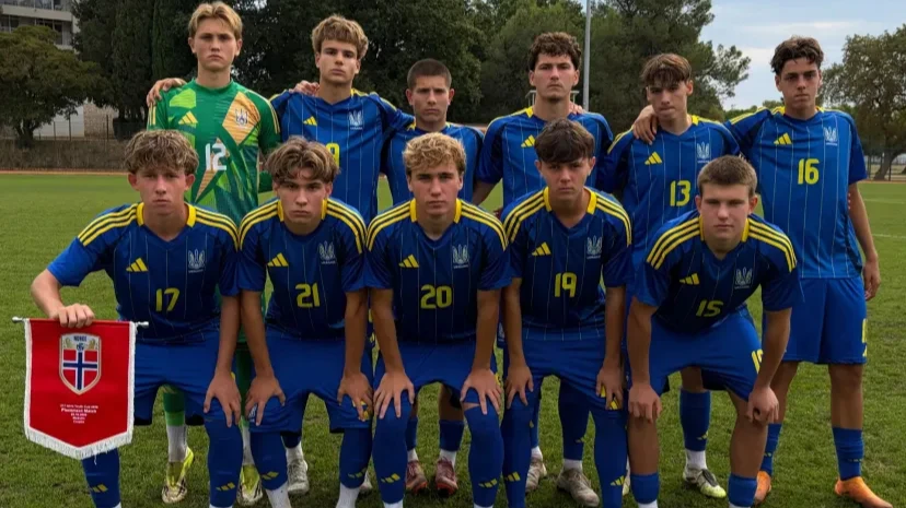 Збірна України U-17 на останніх хвилинах вирвала перемогу над Норвегією на товариському турнірі у Хорватії