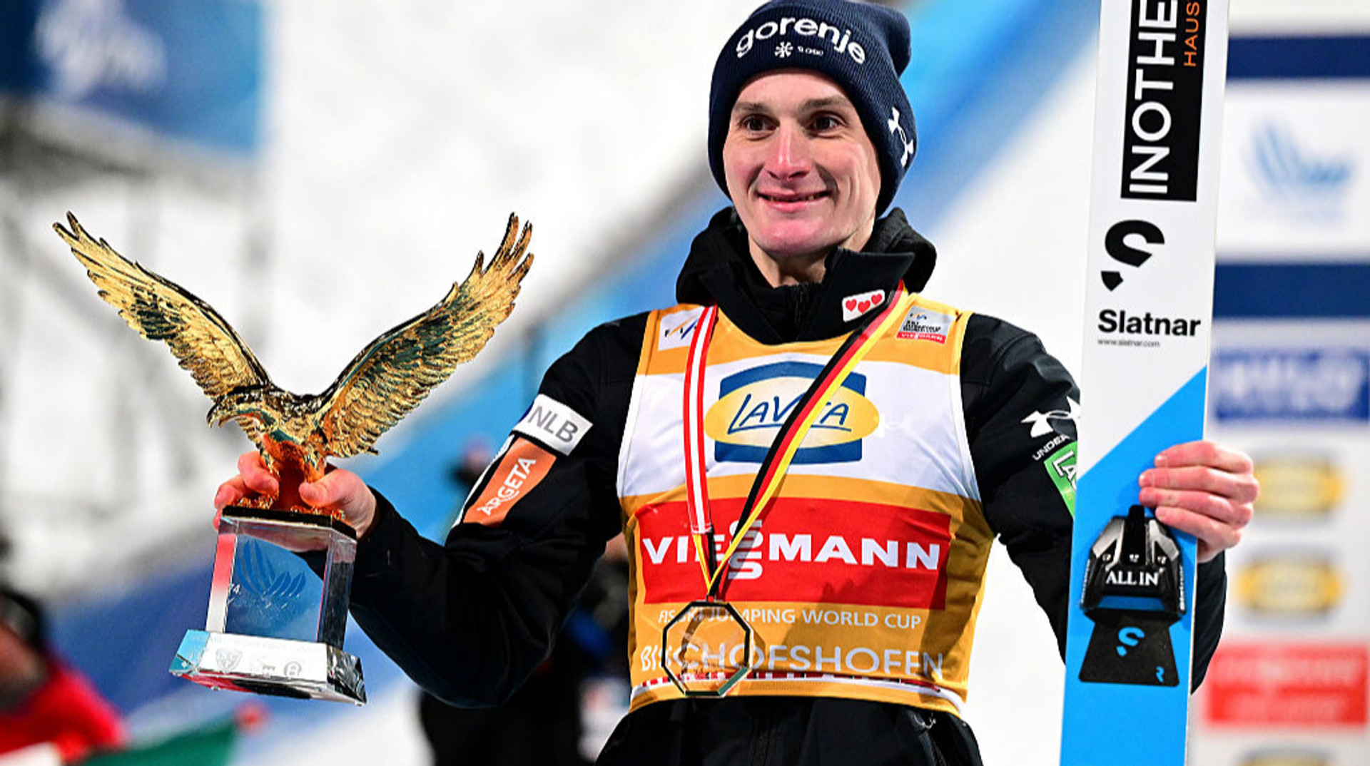 Прогресс Марусяка, Домен Превц повторил достижение брата. Итоги Турне четырех трамплинов-2025/26