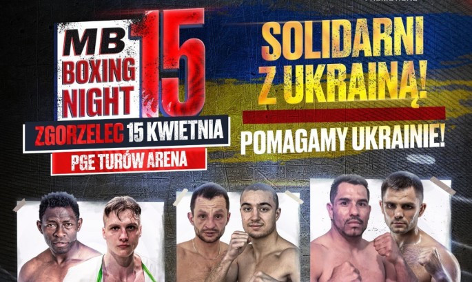 В Польщі відбудеться боксерське шоу під гаслом Солідарні з Україною/Допомагаємо Україні