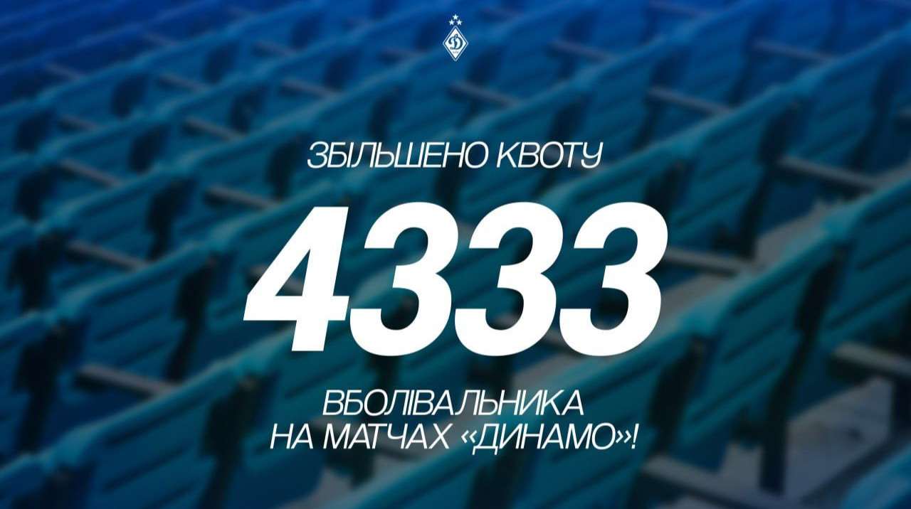 Динамо добилось увеличения квоты болельщиков, которые смогут посещать домашние матчи команды