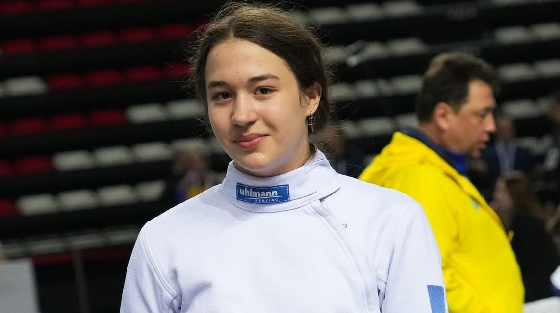 🥈Дмитрук стала срібною призеркою кадетського чемпіонату світу з фехтування