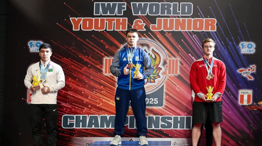 На чемпіонаті світу серед юнаків і юніорок українська збірна здобула велику кількість нагород