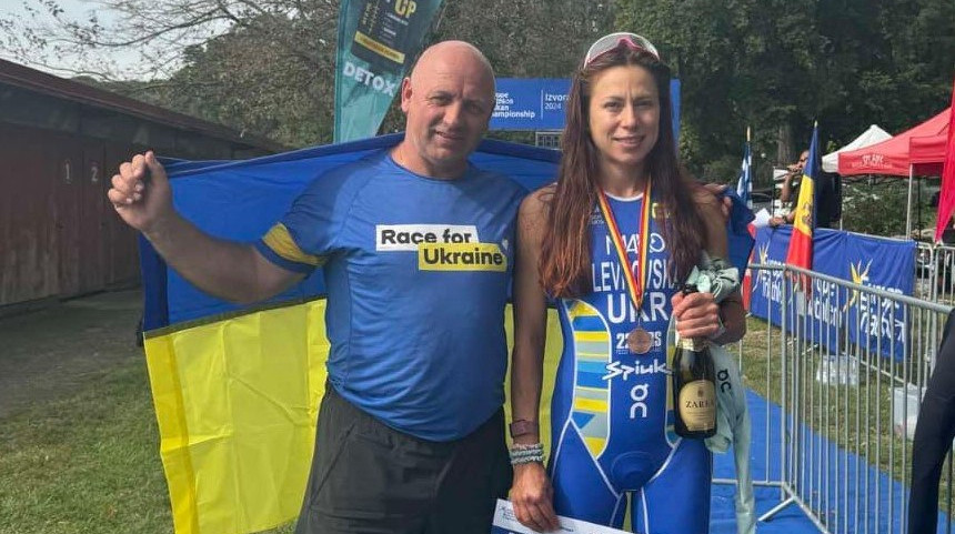 🥉 Левковська виграла бронзу чемпіонату Європи серед Балканських країн з триатлону