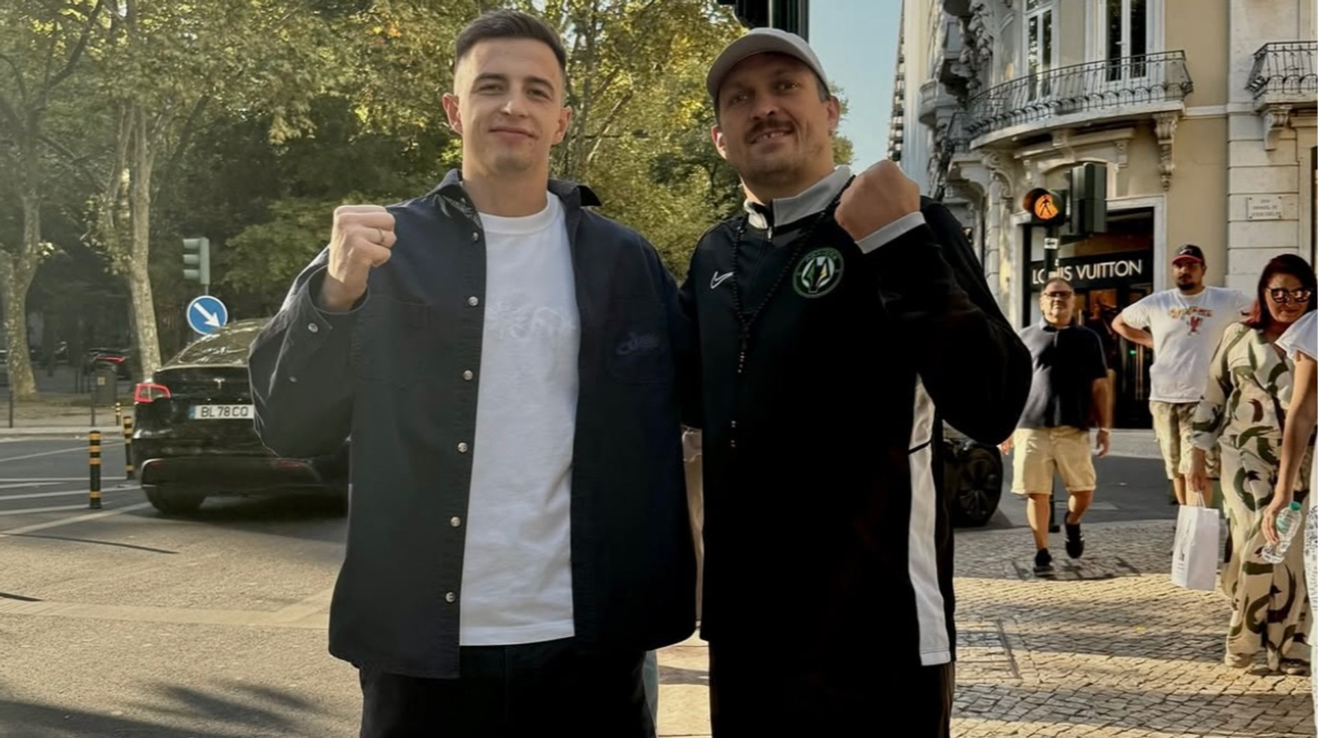 Це істинне чемпіонство: Трубін зустрівся з Усиком у Лісабоні