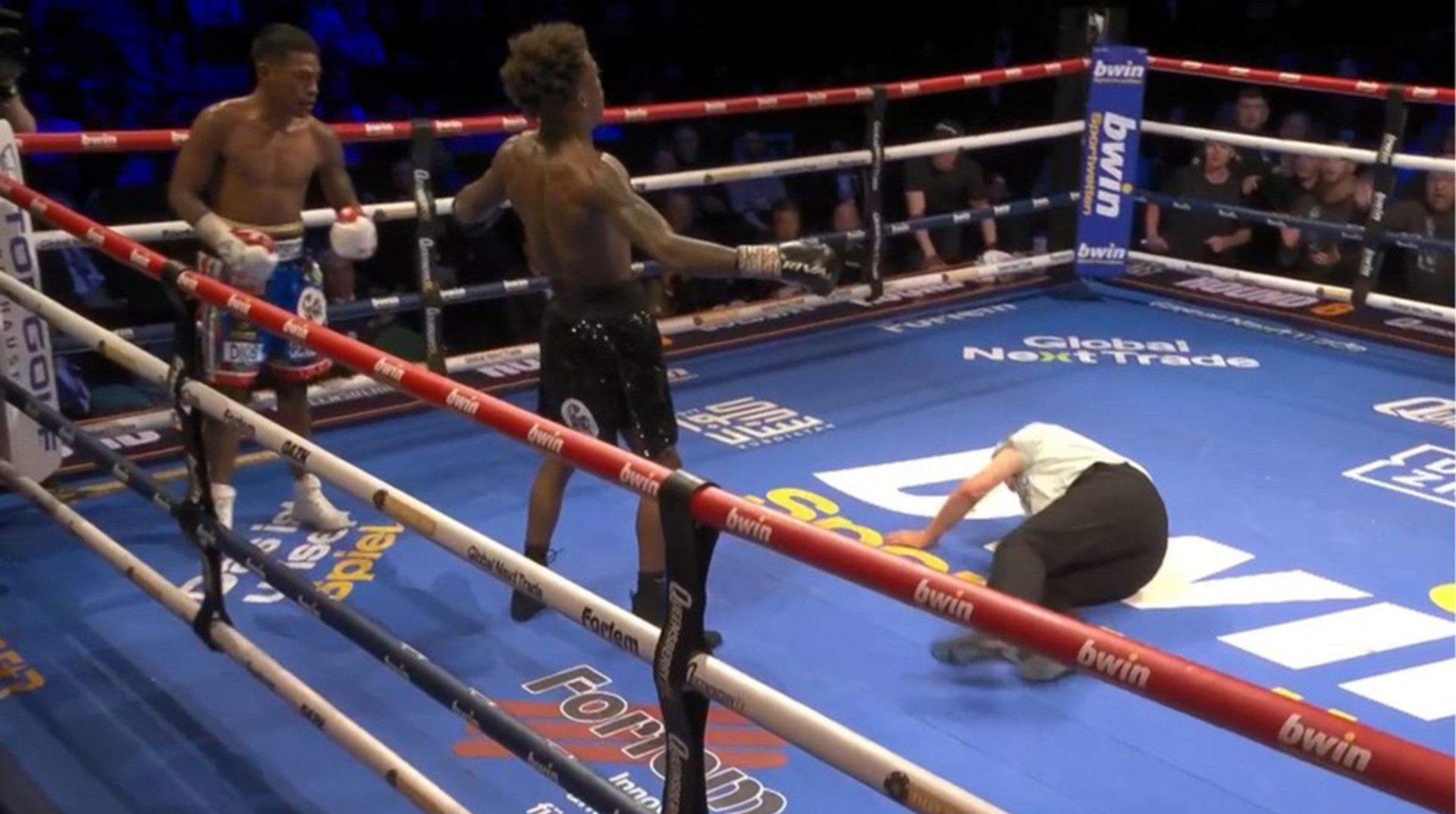 Рефері опинився в нокауті: суддю збили з ніг під час титульного бою