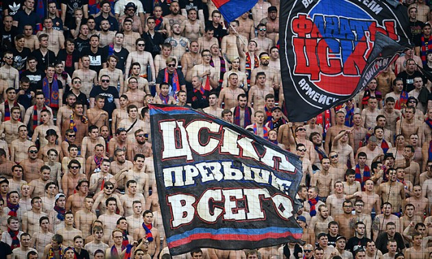 У фанатів ЦСКА проводять масові обшуки