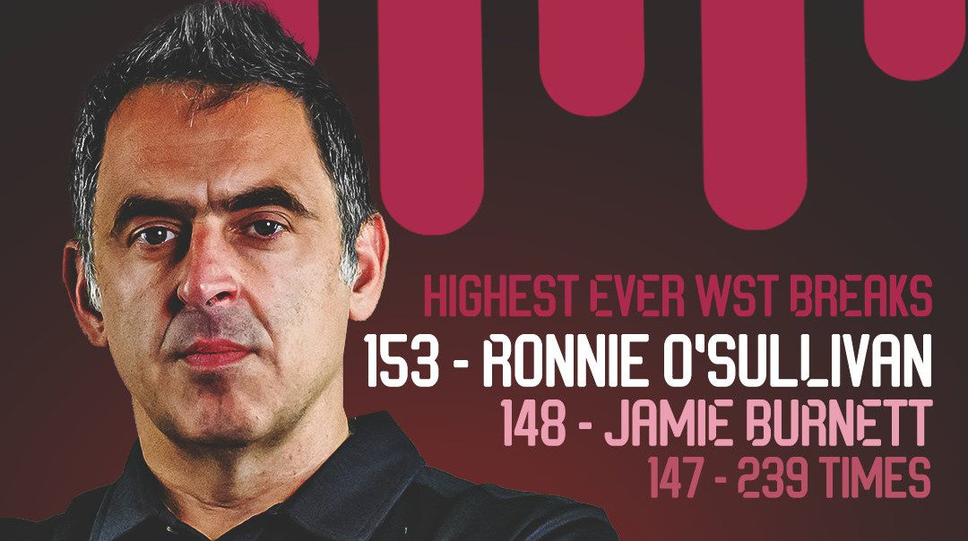 Більше, ніж максимум: О'Салліван встановив черговий рекорд у снукері