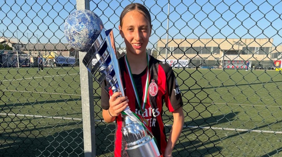 Донька Модрича виграла трофей з юнацькою командою Мілана