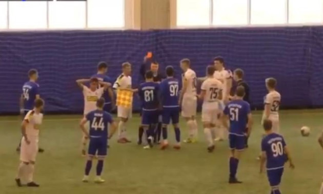 Матч молодіжних команд у Росії завершився побоїщем
