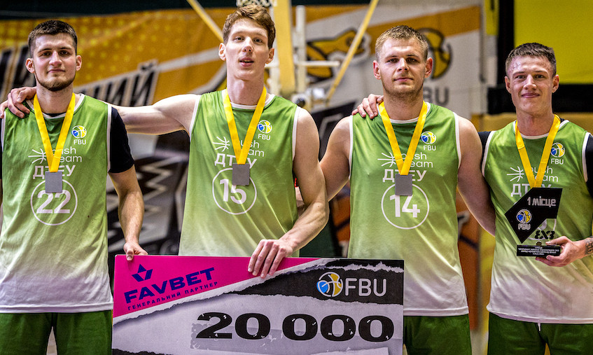 Push Team выиграли чемпионат Украины по баскетболу 3х3