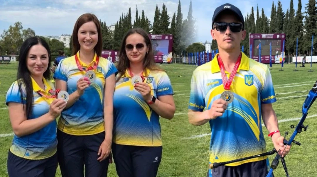 Українські лучники здобули два срібла на Гран-прі Європи в Туреччині