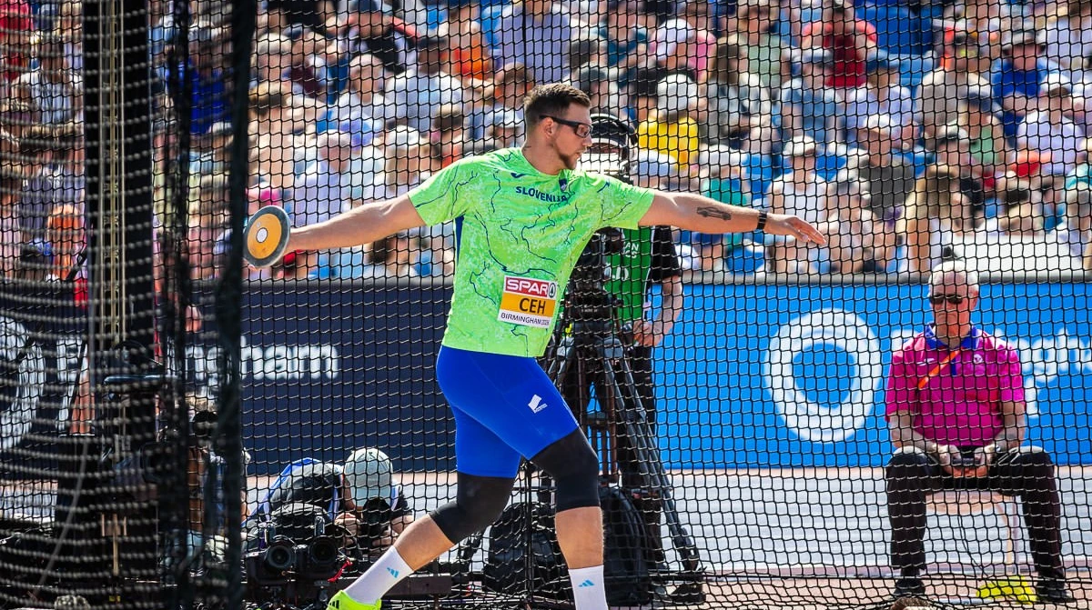 Словенець Чех із рекордом захистив титул чемпіона Європи у метанні диска