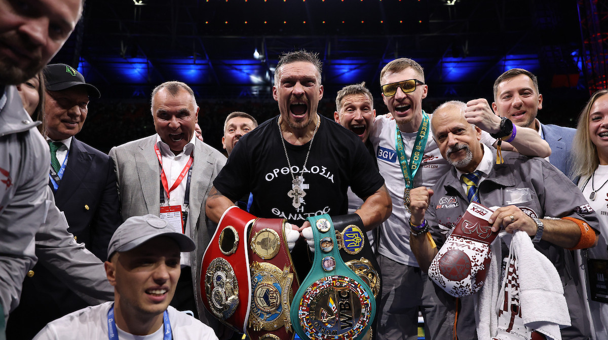 Усик: Это очень важная победа для тех ребят, которые защищают мою страну