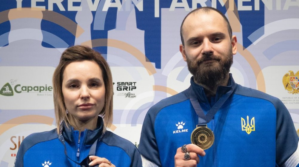 Сборная Украины выиграла чемпионат Европы по пулевой стрельбе