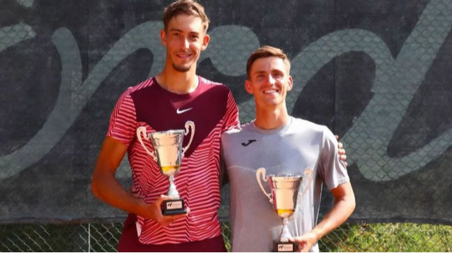 Брайнін і Кравченко виграли другий поспіль турнір ITF у парному розряді