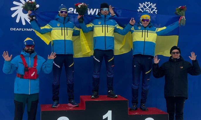 Вдруге синьо-жовтий п'єдестал: українці завоювали 4 медалі на Дефлімпіаді-2023