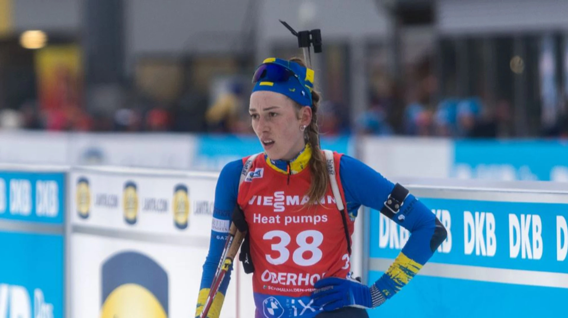 Хохфильцен. Кристина Дмитренко добыла первые зачетные очки в сезоне Кубка мира