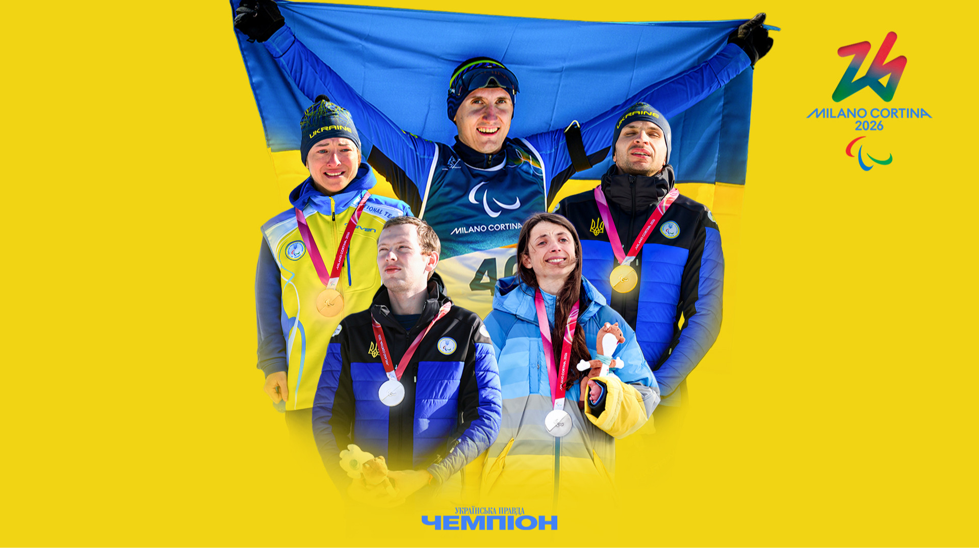 Всі медалісти України на Паралімпійських іграх 2026