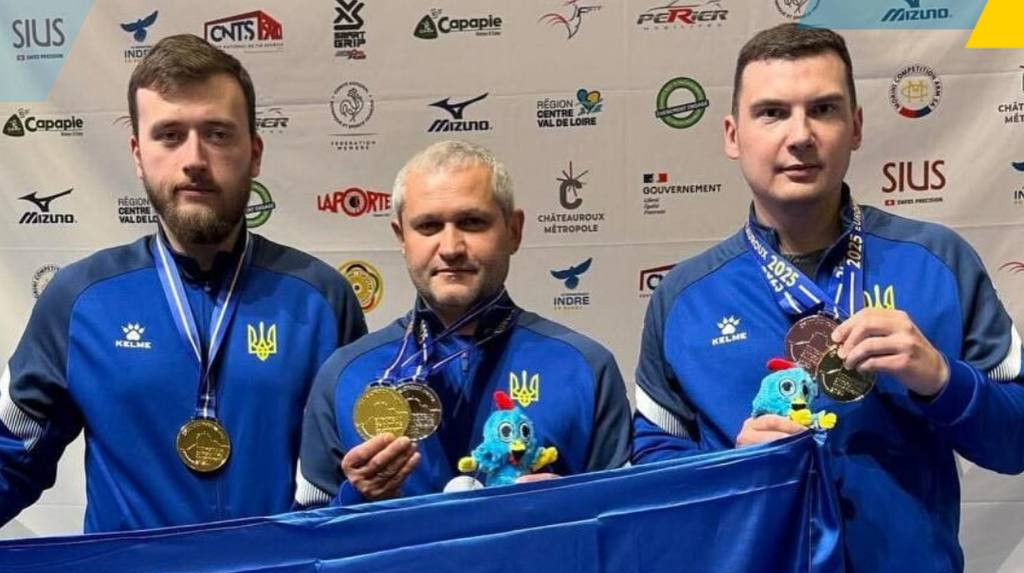 Українці здобули бронзу чемпіонату світу з кульової стрільби