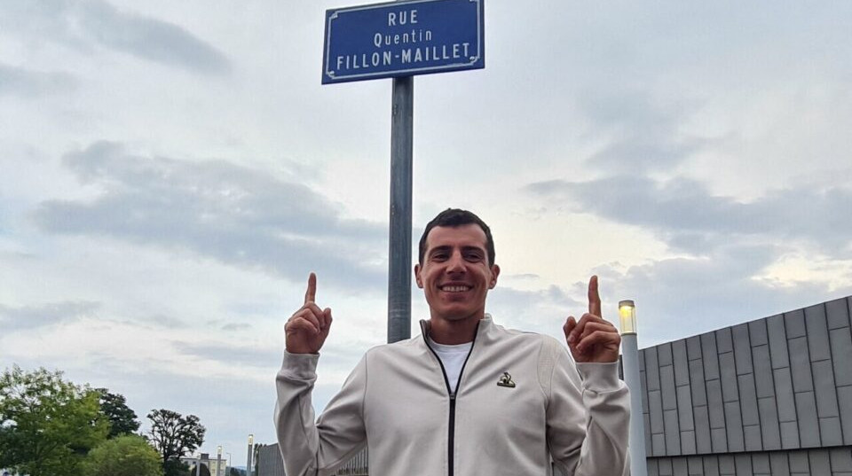 Во французском городе назвали улицу в честь титулованного биатлониста