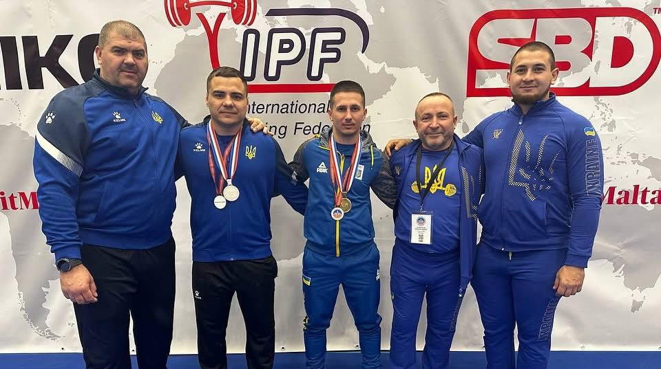 Чупринко дважды побил мировой рекорд на чемпионате мира по пауэрлифтингу