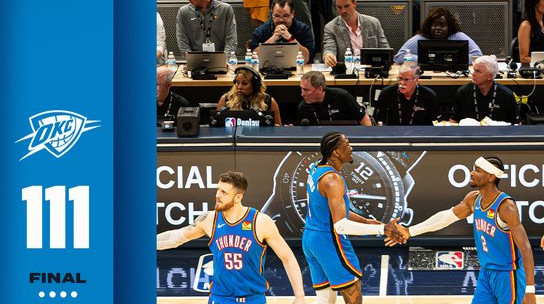Провал от Пейсерз в четвертой четверти: Оклахома сравняла счет в финале НБА