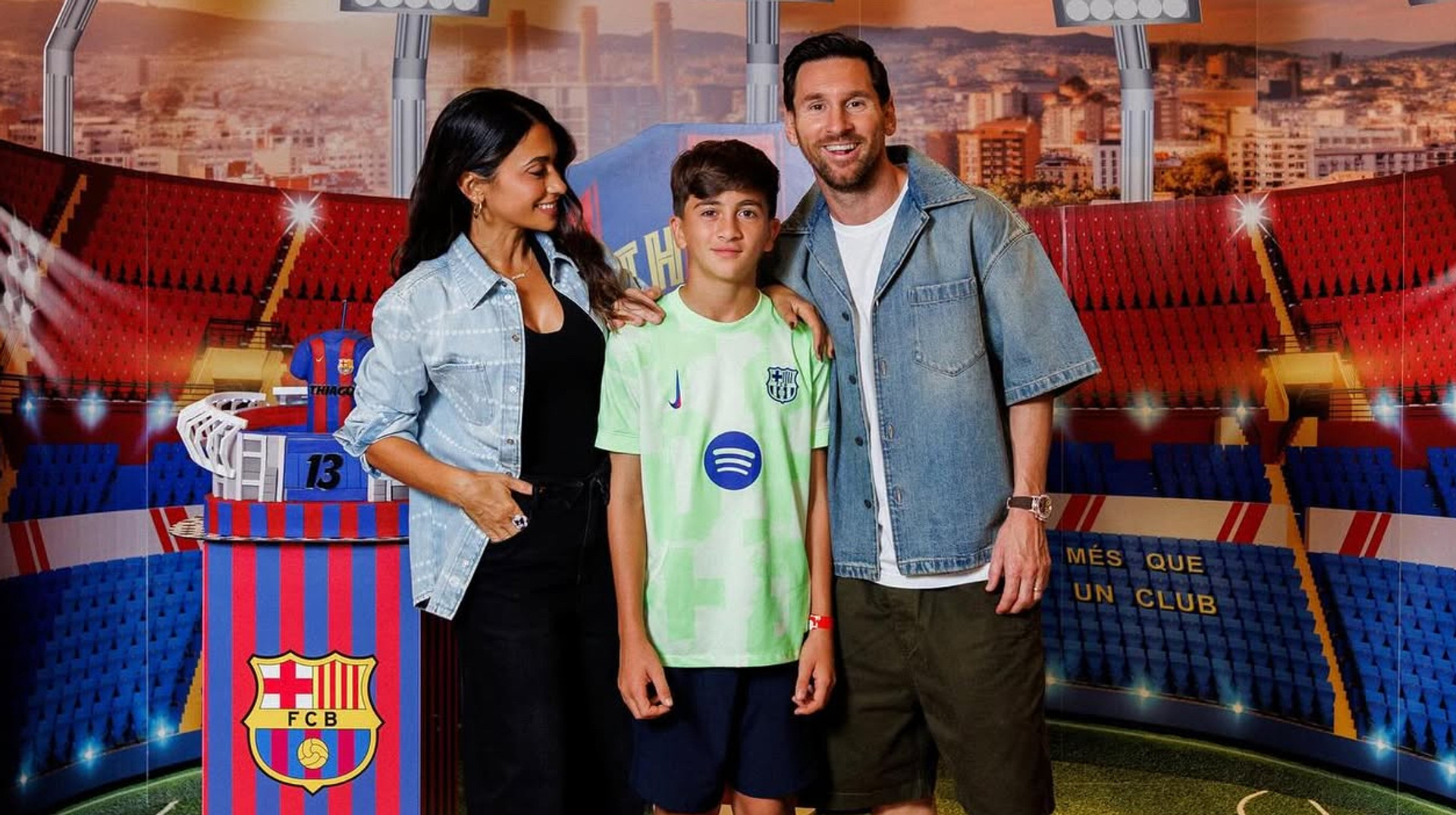 Мессі повернувся на Камп Ноу: син легенди футболу відсвяткував день народження у кольорах Барселони