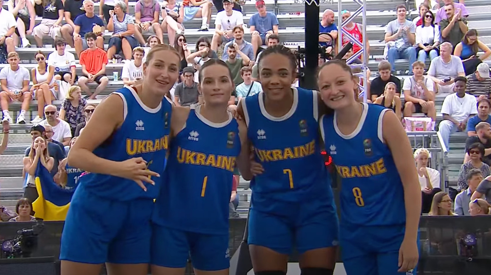Женская сборная Украины 3x3 вышла в четвертьфинал чемпионата Европы