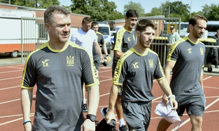 Збірна України вперше провела повноцінне тренування під орудою Сергія Реброва