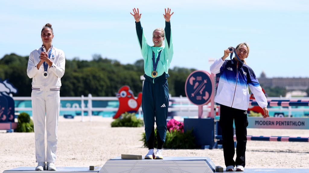 Угорка Гуляш зі світовим рекордом стала олімпійською чемпіонкою у сучасному п'ятиборстві