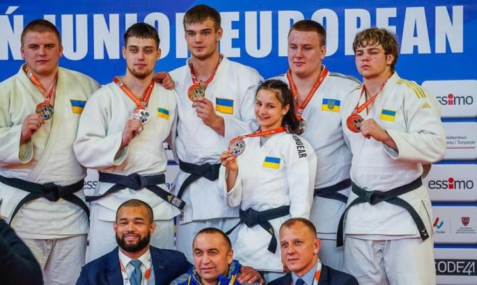 Українські юніори завоювали 9 медалей на Кубку Європи з дзюдо