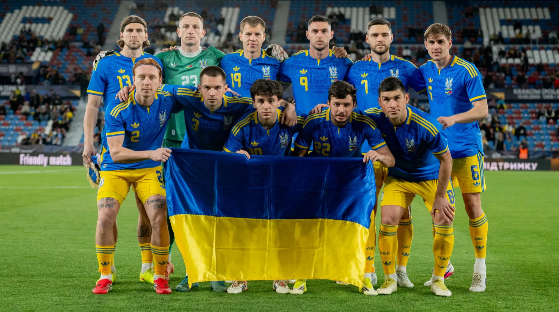 Збірна України зіграє товариський матч проти Данії