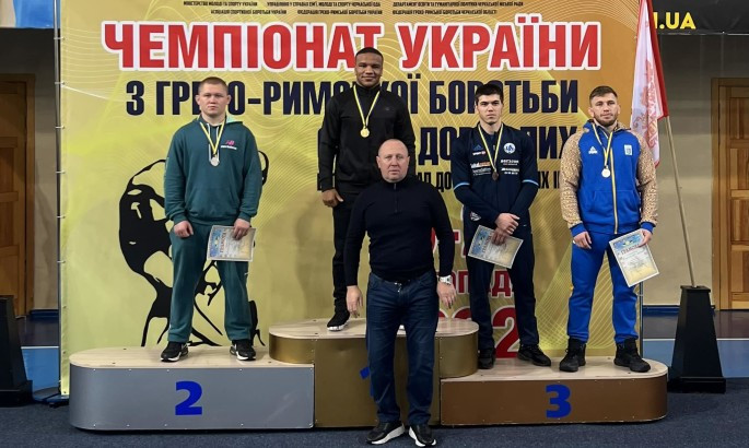 Беленюк виграв чемпіонат України з греко-римської боротьби