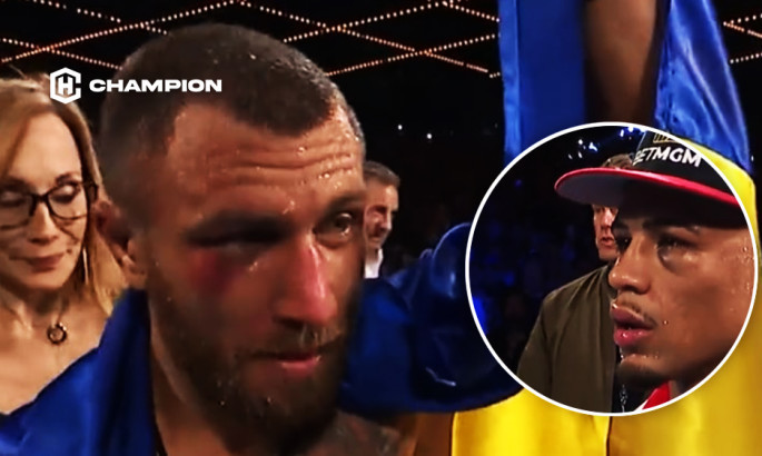 Ломаченко полегшено-радісно зустрів рішення суддів про перемогу над Ортісом: відео реакції обох боксерів