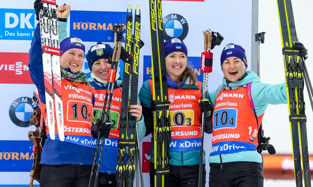 Жіноча збірна Україна - бронзовий призер чемпіонату світу в естафеті