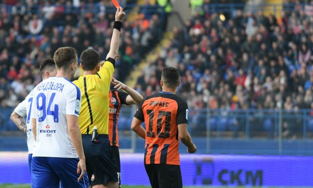 Матч Шахтар — Динамо став найгрубішим в історії Кубка України
