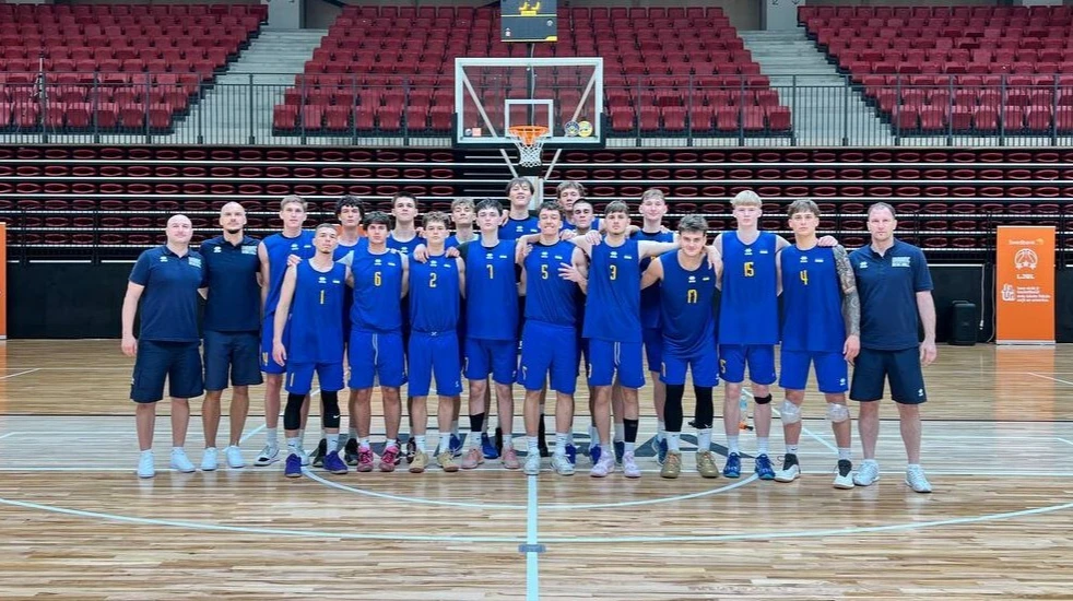 Сборная Украины U-18 объявила расширенный состав на Евробаскет-2026